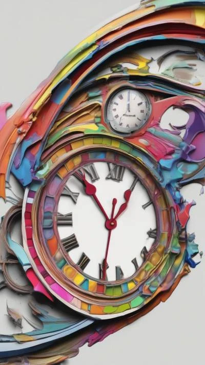 A_Clock_Made_Out_Of_Colorful_Paper_Abstract_9-16_45