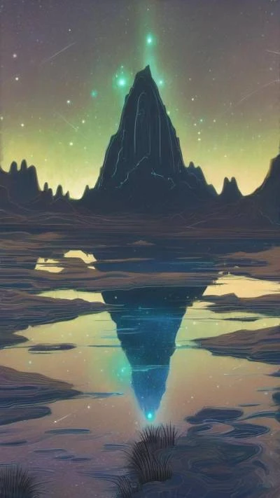 A_Mountain_With_A_Lake_And_A_Fantasy_9-16_153