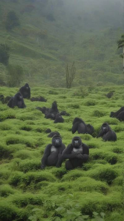 A_Group_Of_Gorillaes_In_The_Landscapes_9-16_81