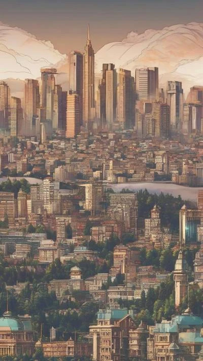 A_Citysca_With_A_Lot_Of_Cities & Architecture_9-16_69