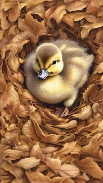 A_Duckling_In_A_Pile_Of_Animals_9-16_111