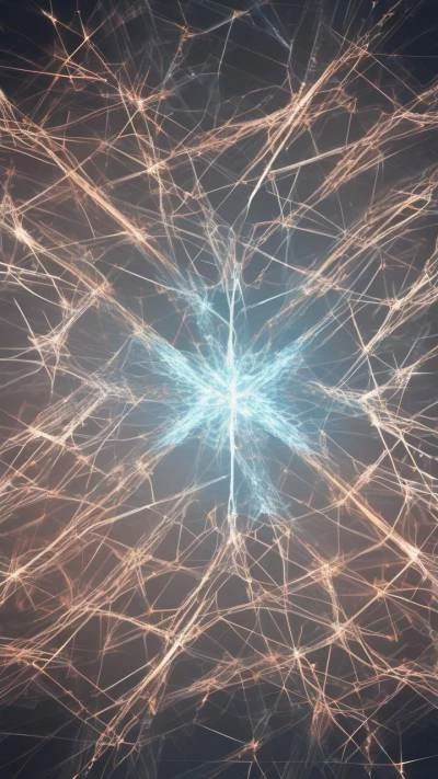 A_Blue_And_White_Star_Burst_In_Abstract_9-16_178
