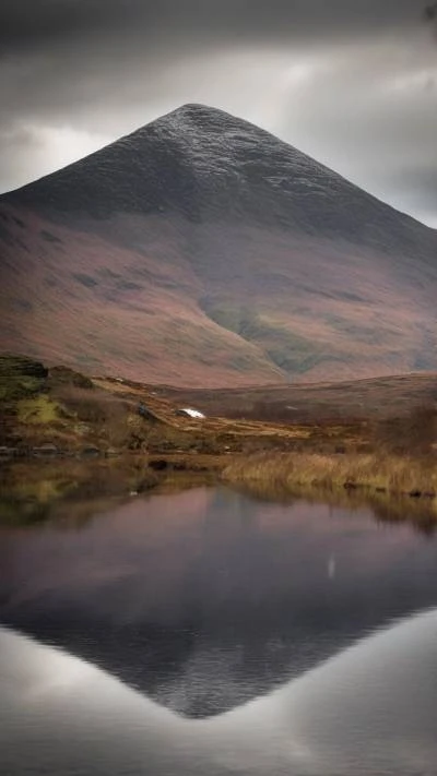 A_Mountain_With_A_Lake_In_Front_Landscapes_9-16_94