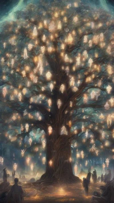 A_Tree_With_Many_Lights_On_It_Fantasy_9-16_91