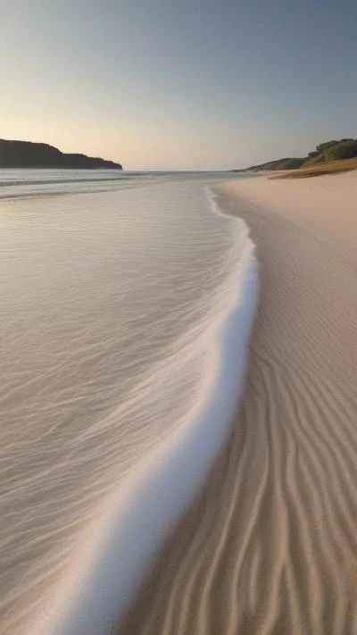 A_Sandy_Beach_With_A_Small_Wave_Minimalist_9-16_84